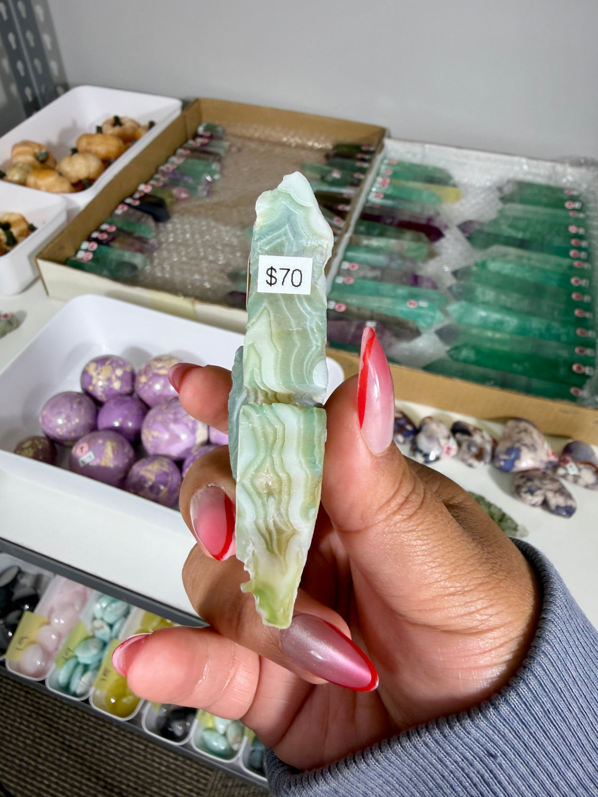 Gorgeous Gobi Agate Hand Carved Butterfly | Opt 44
