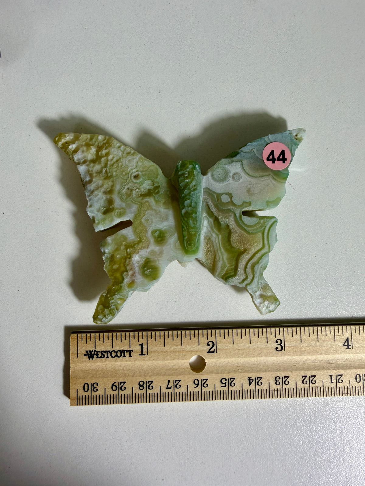 Gorgeous Gobi Agate Hand Carved Butterfly | Opt 44