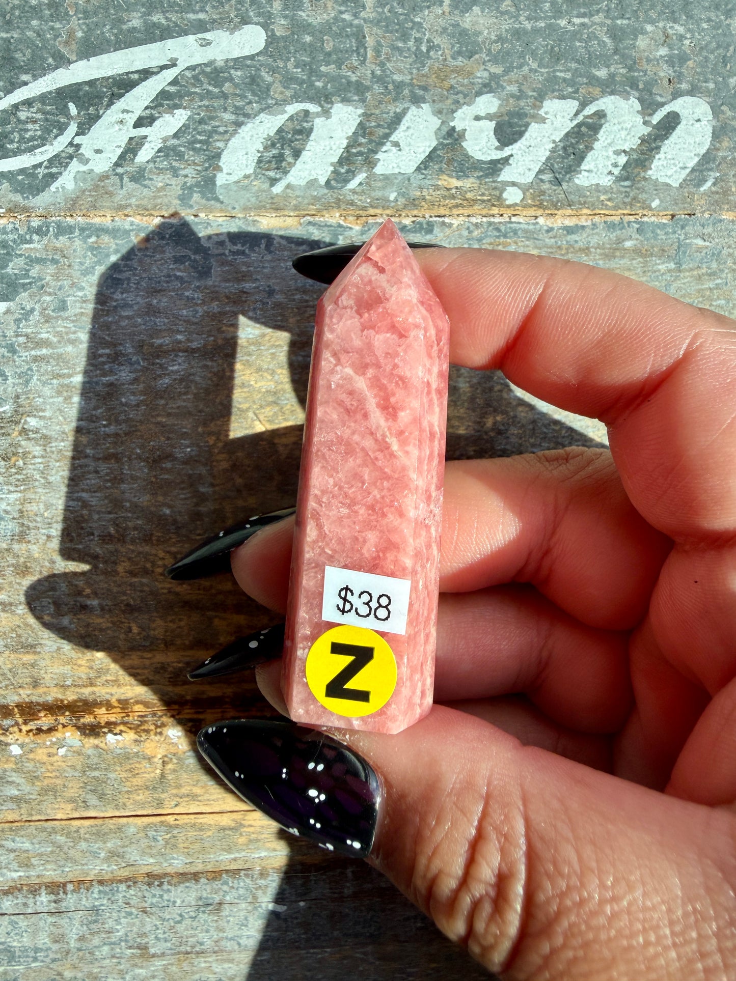 Gorgeous Rhodochrosite Tower from Argentina | Opt Z