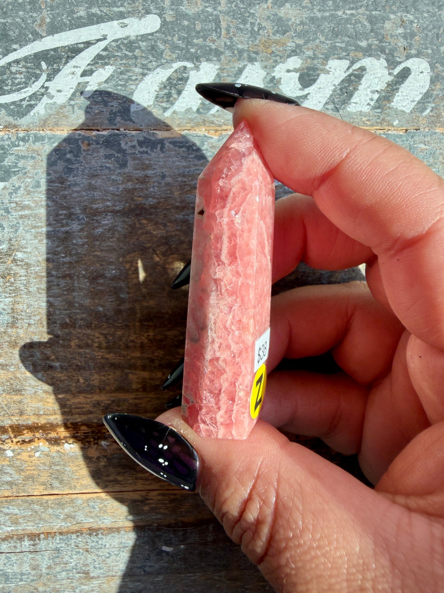 Gorgeous Rhodochrosite Tower from Argentina | Opt Z