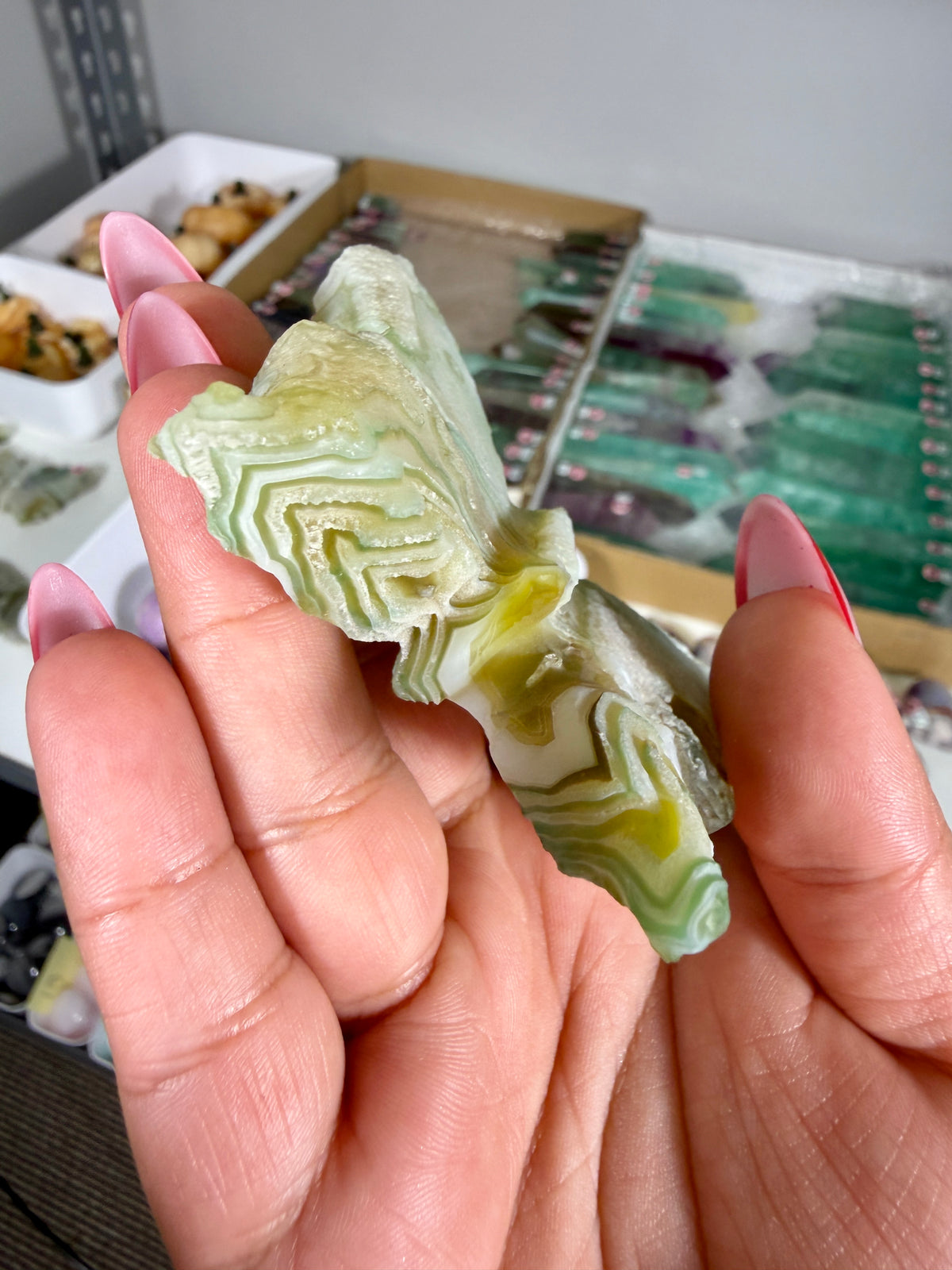 Gorgeous Gobi Agate Hand Carved Butterfly | Opt 46