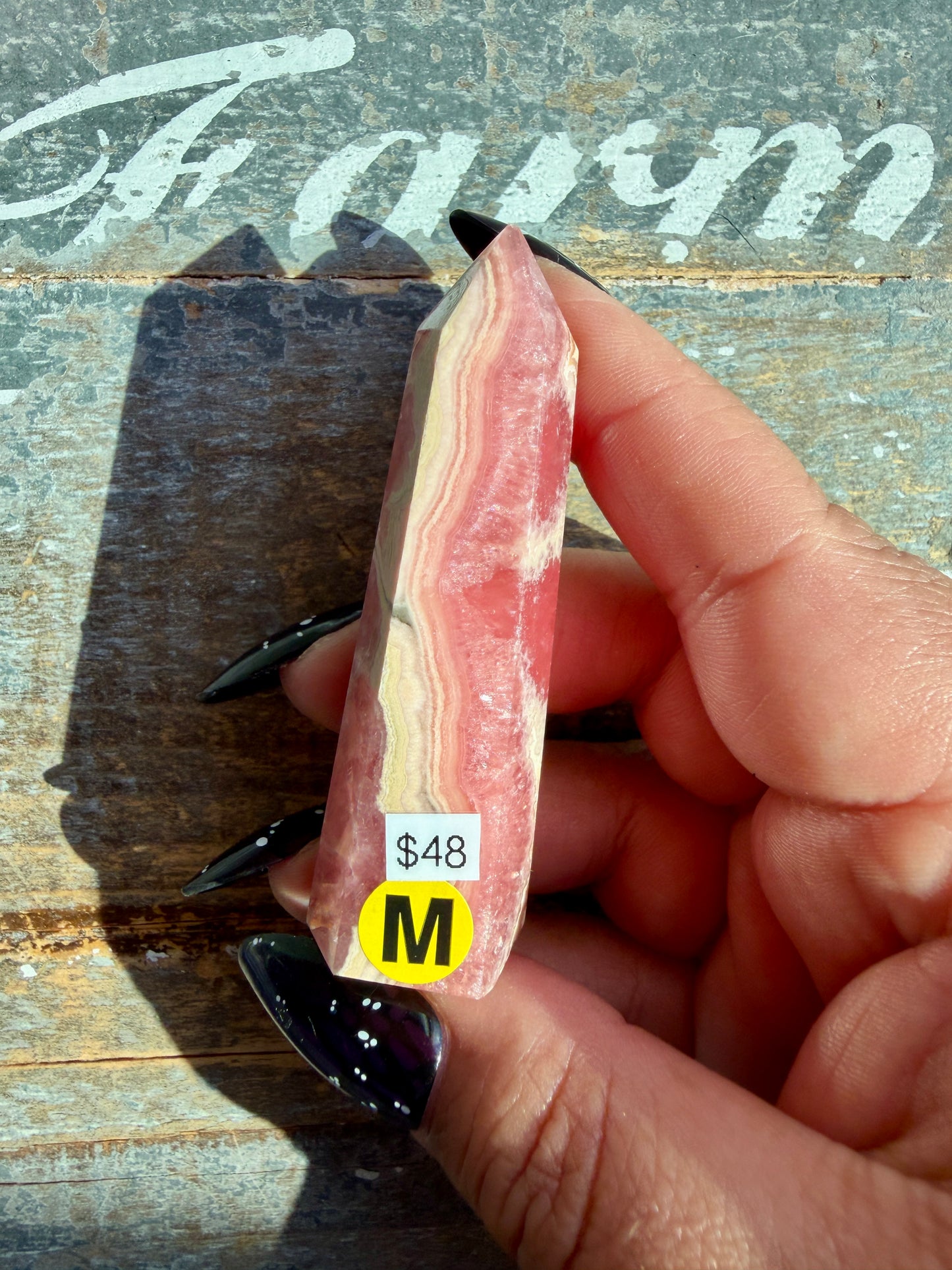 Gorgeous Rhodochrosite Tower from Argentina | Opt M