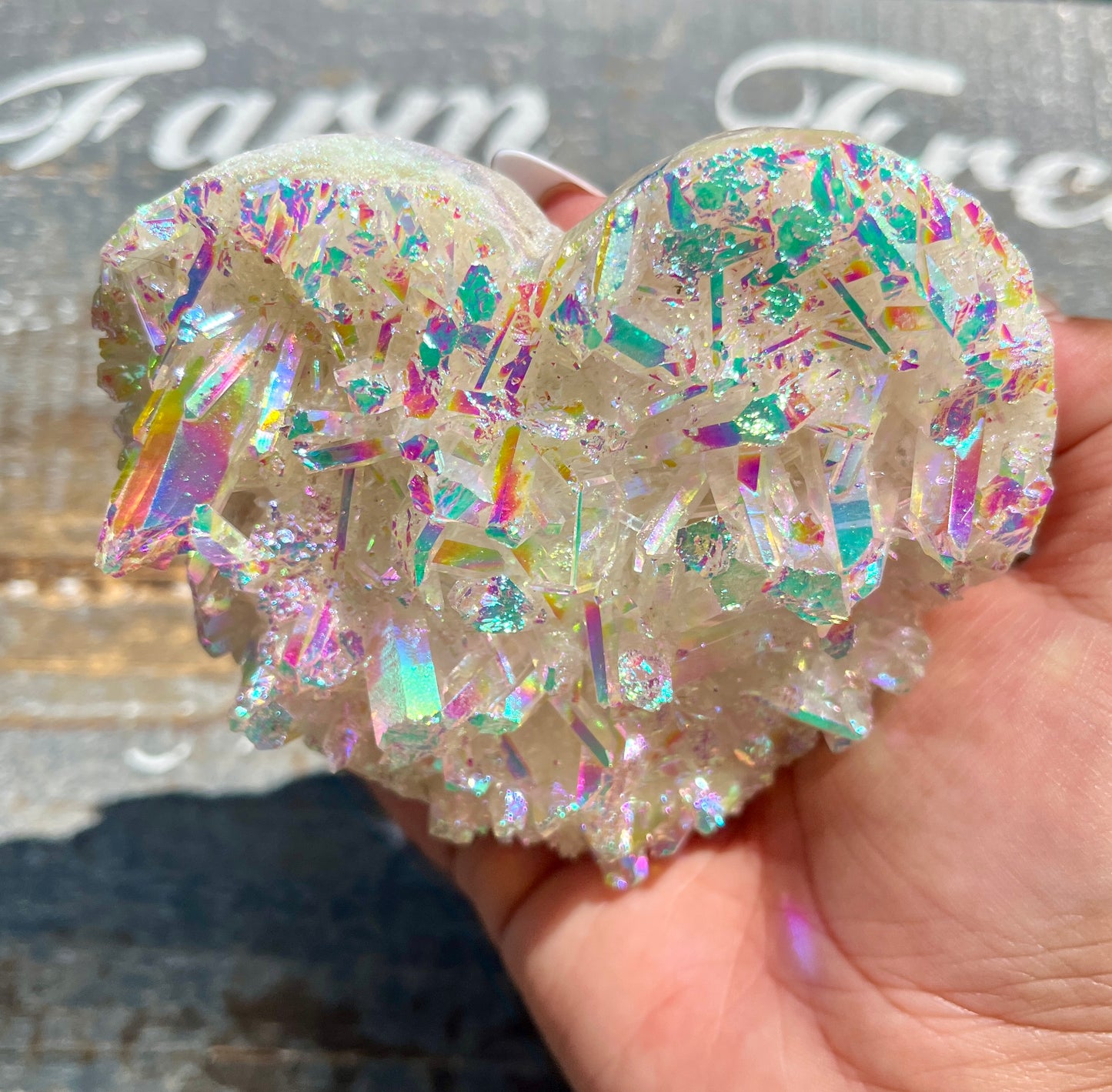 Gorgeous Aura Cluster Heart