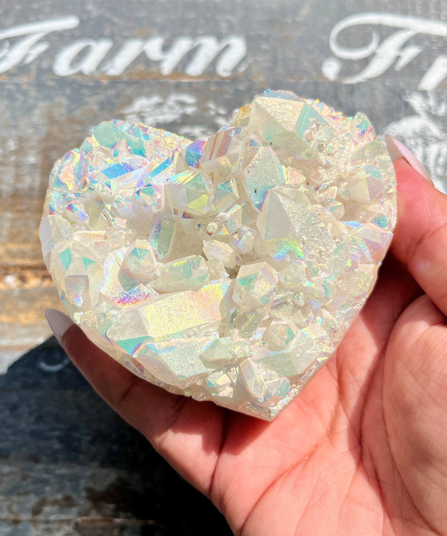 Gorgeous Aura Cluster Heart