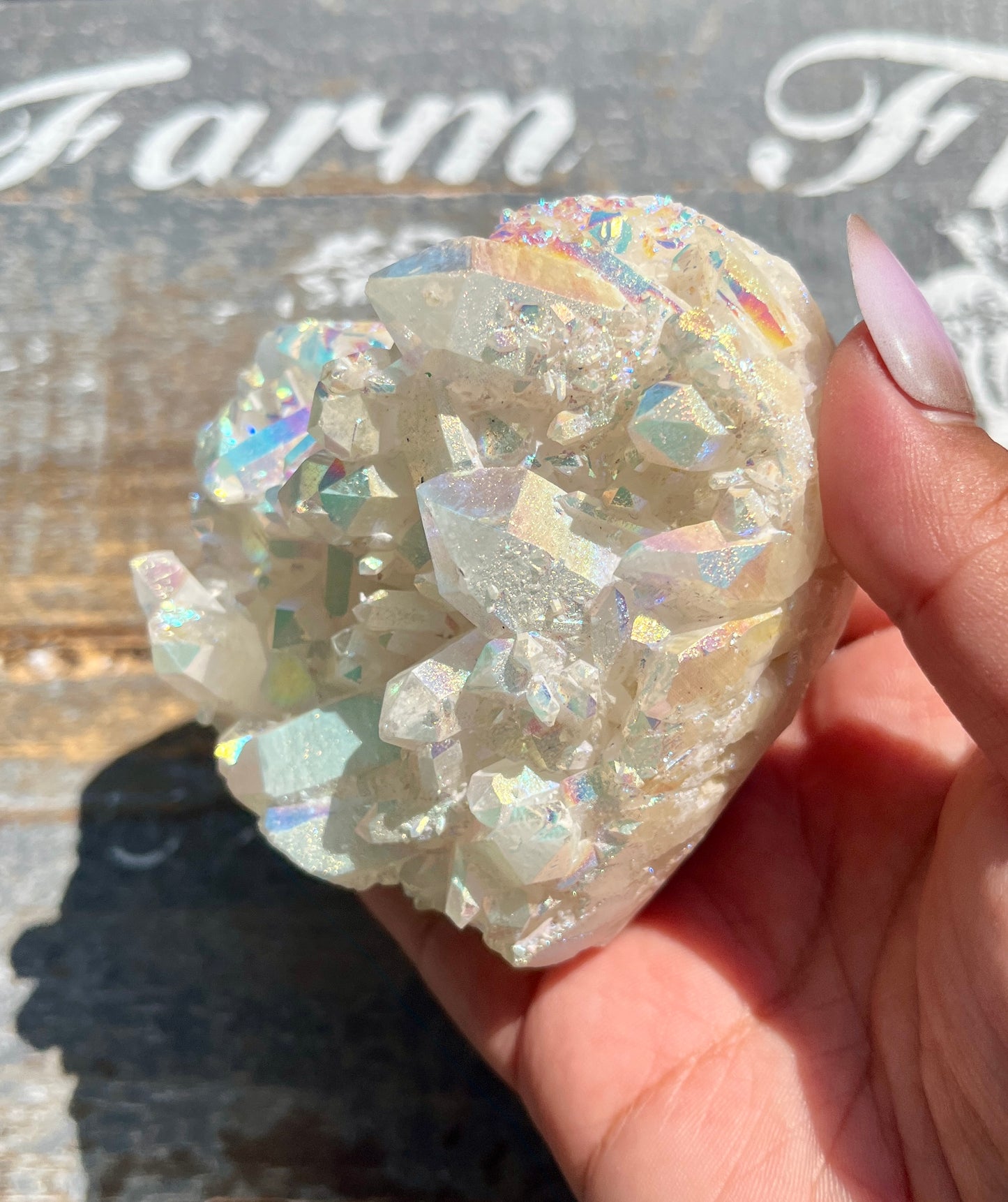 Gorgeous Aura Cluster Heart