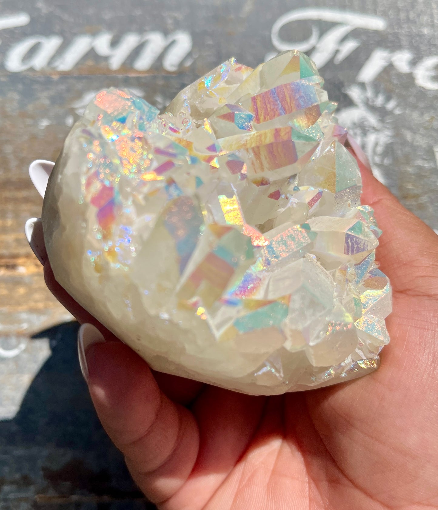 Gorgeous Aura Cluster Heart