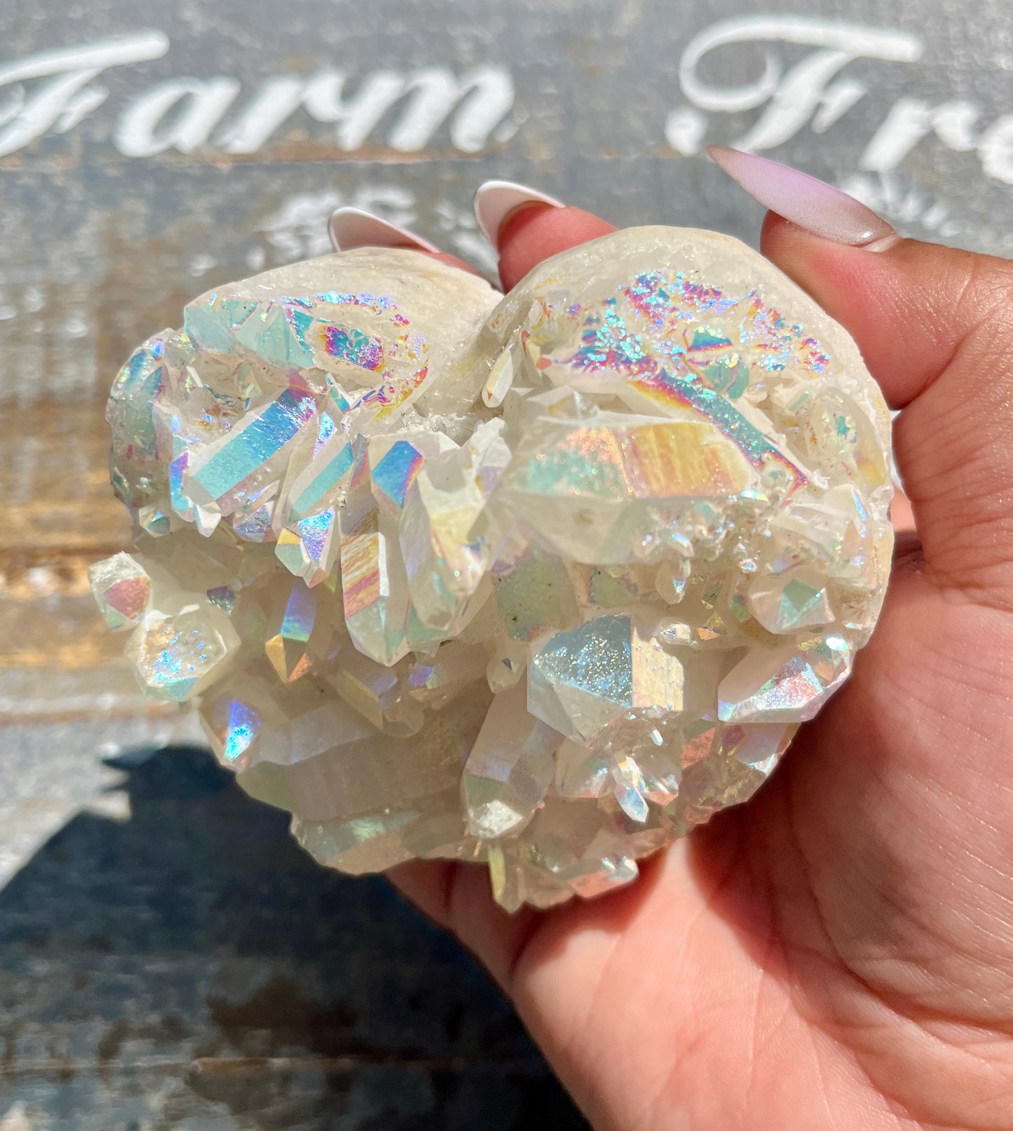 Gorgeous Aura Cluster Heart