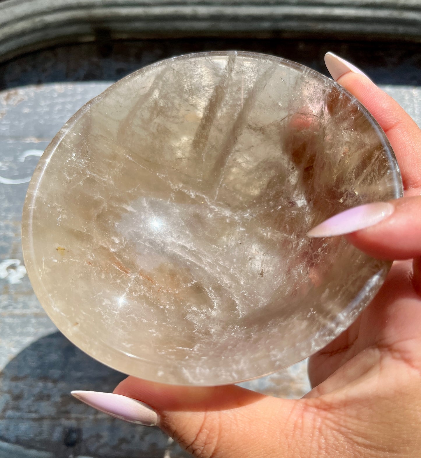 Gorgeous Smokey Quartz Bowl from Brazil