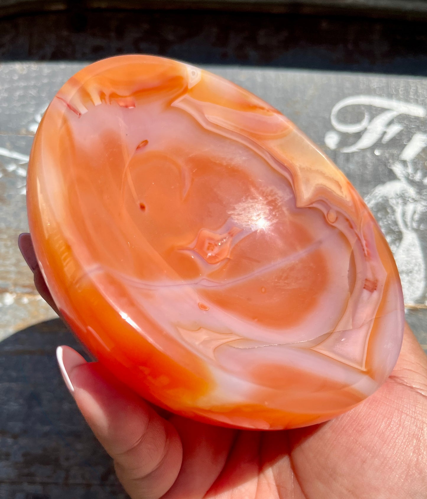 Gorgeous Carnelian Bowl *Repaired