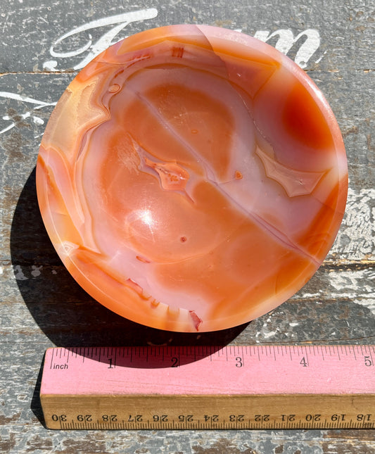 Gorgeous Carnelian Bowl *Repaired