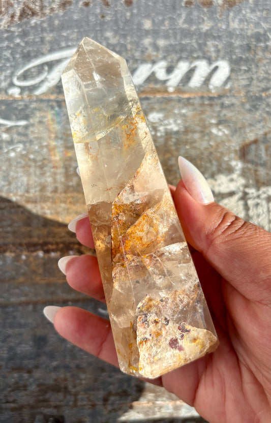 Gorgeous High Quality Golden Healer Tower from Brazil | Opt E