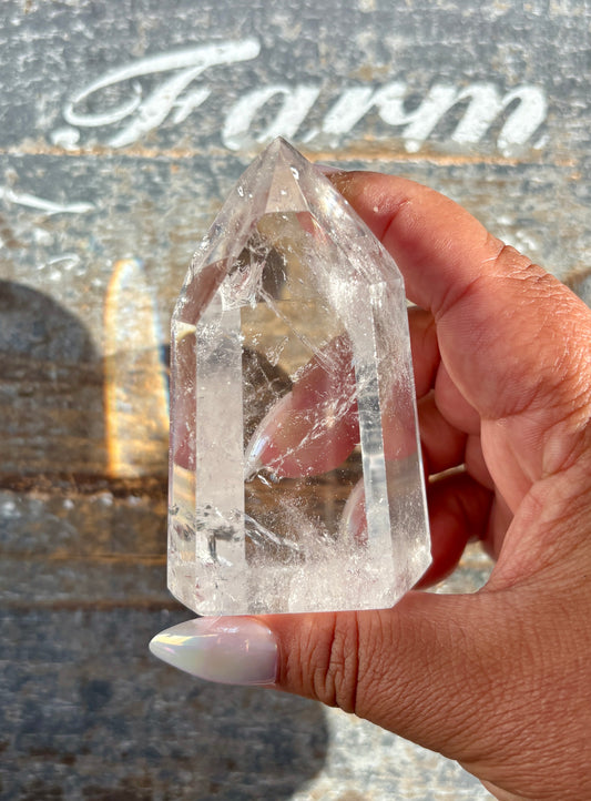 Gorgeous High Grade Clear Quartz Tower from Brazil | Opt B