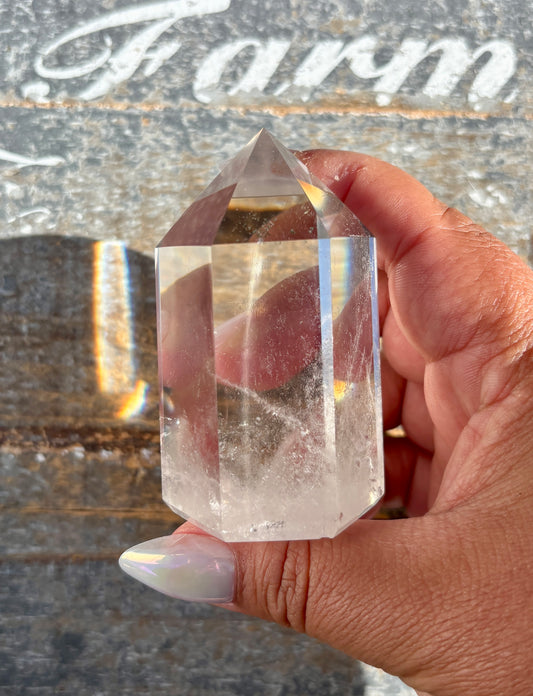 Gorgeous High Grade Clear Quartz Tower from Brazil | Opt D