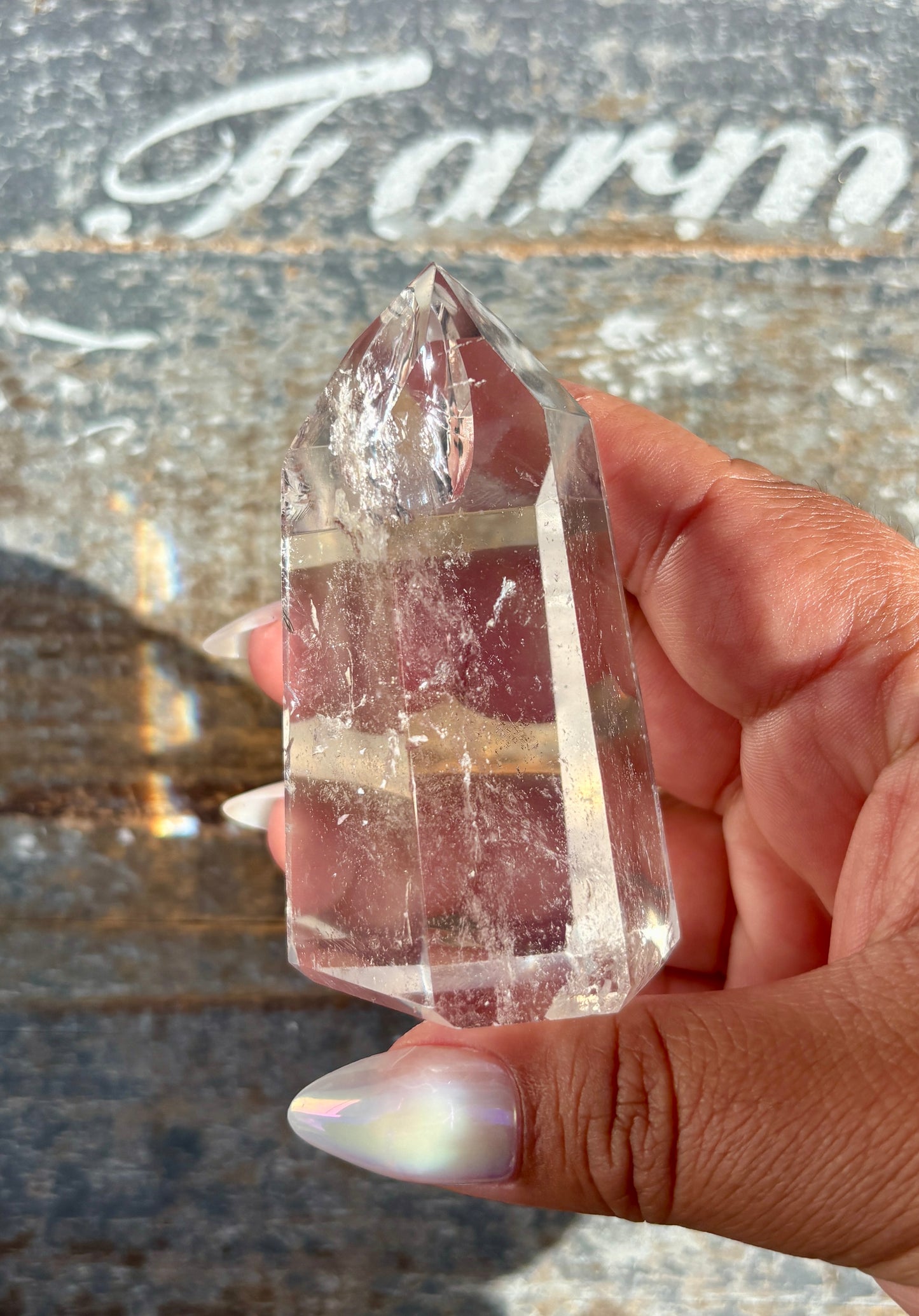 Gorgeous High Grade Clear Quartz Tower from Brazil | Opt C