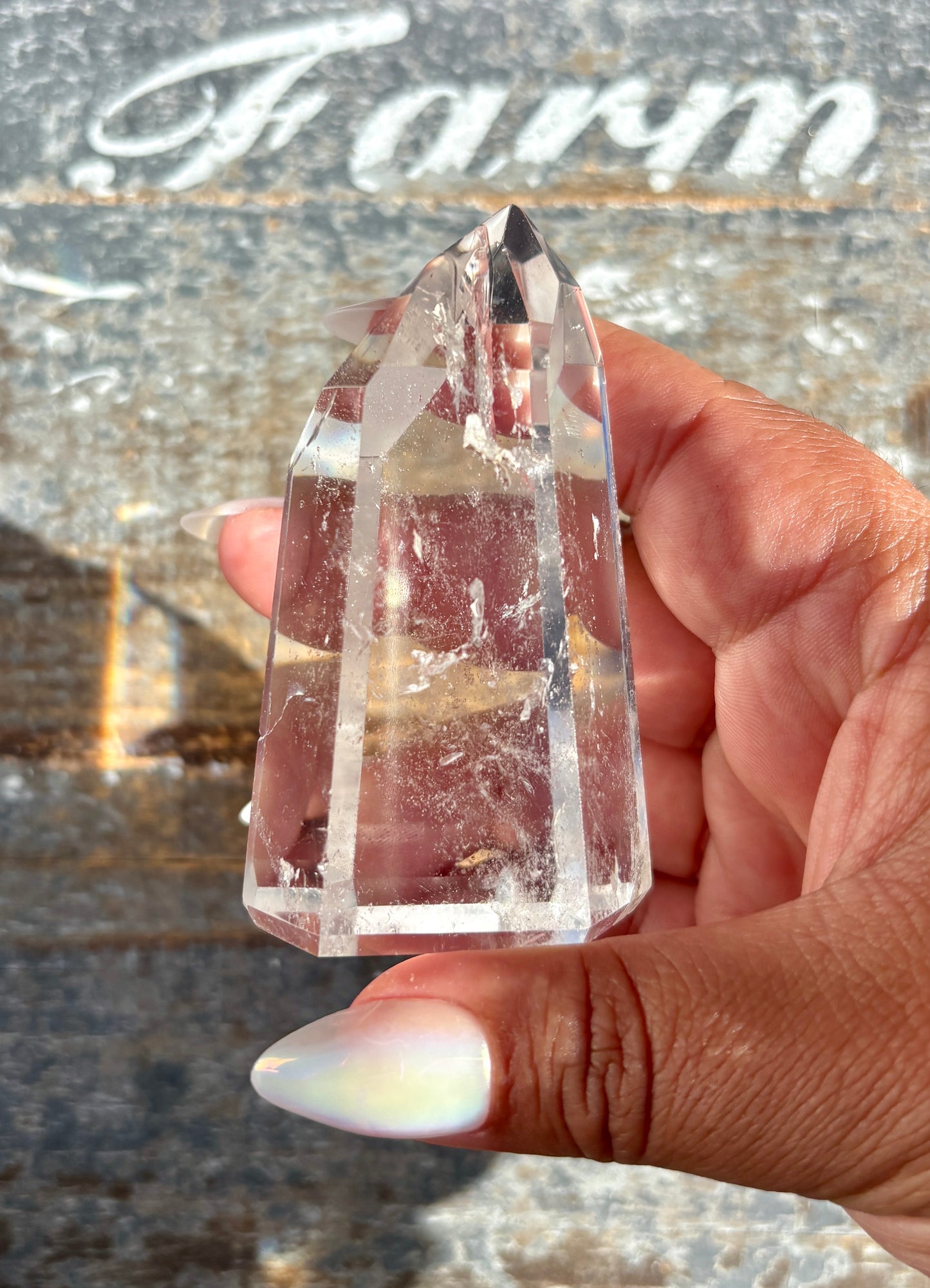Gorgeous High Grade Clear Quartz Tower from Brazil | Opt C