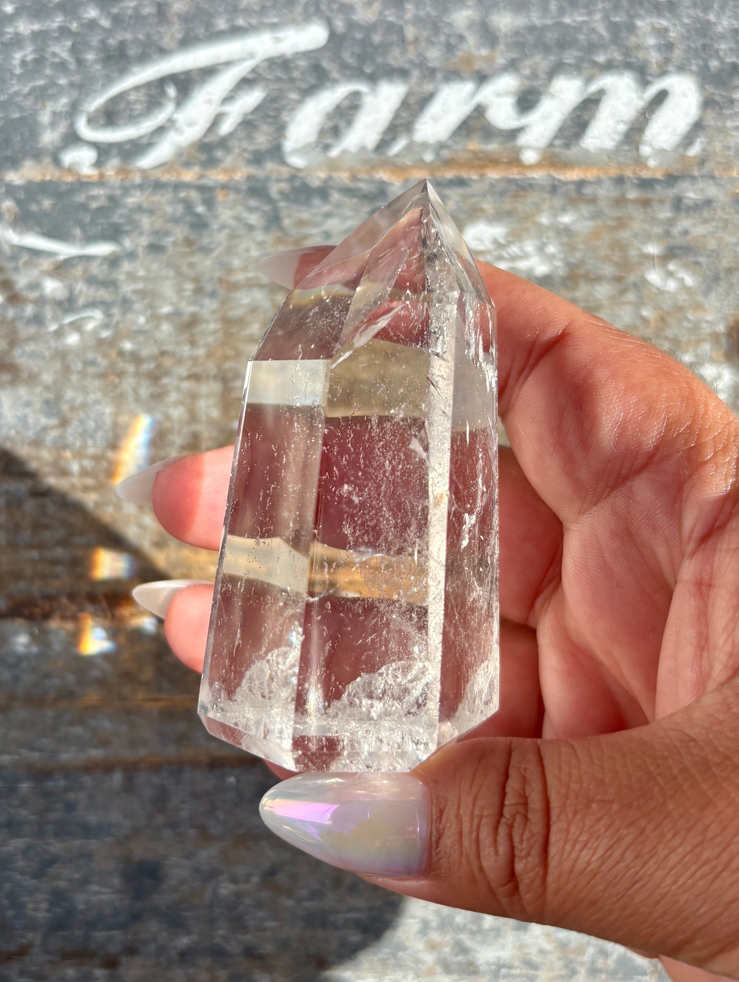Gorgeous High Grade Clear Quartz Tower from Brazil | Opt C
