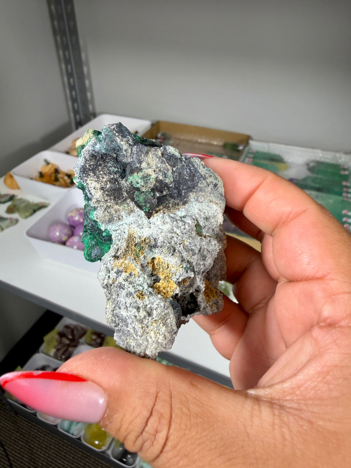 Gorgeous Raw Sparkly Malachite | The Congo