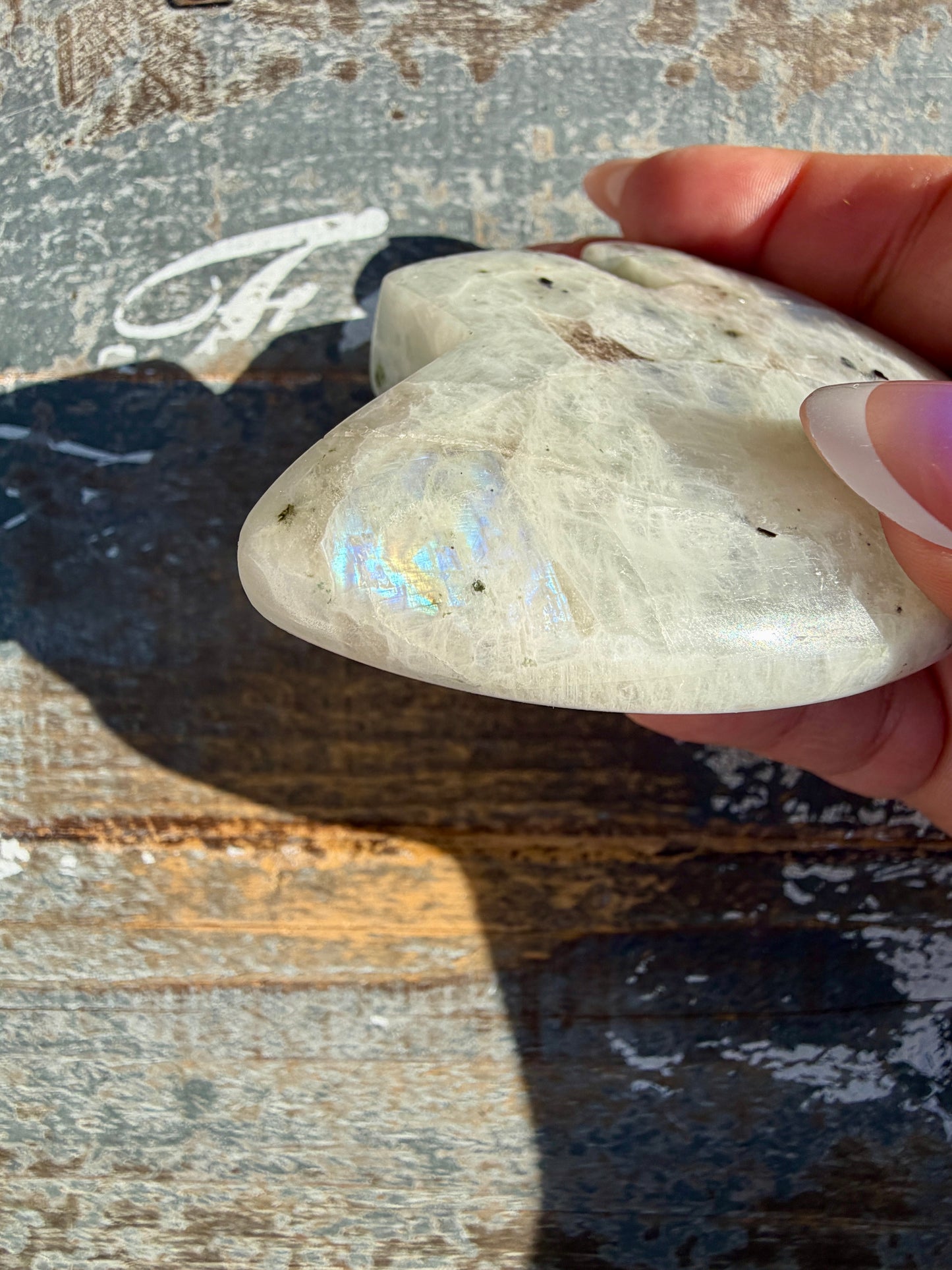 Adorable Rainbow Moonstone Bear | India | Opt 24