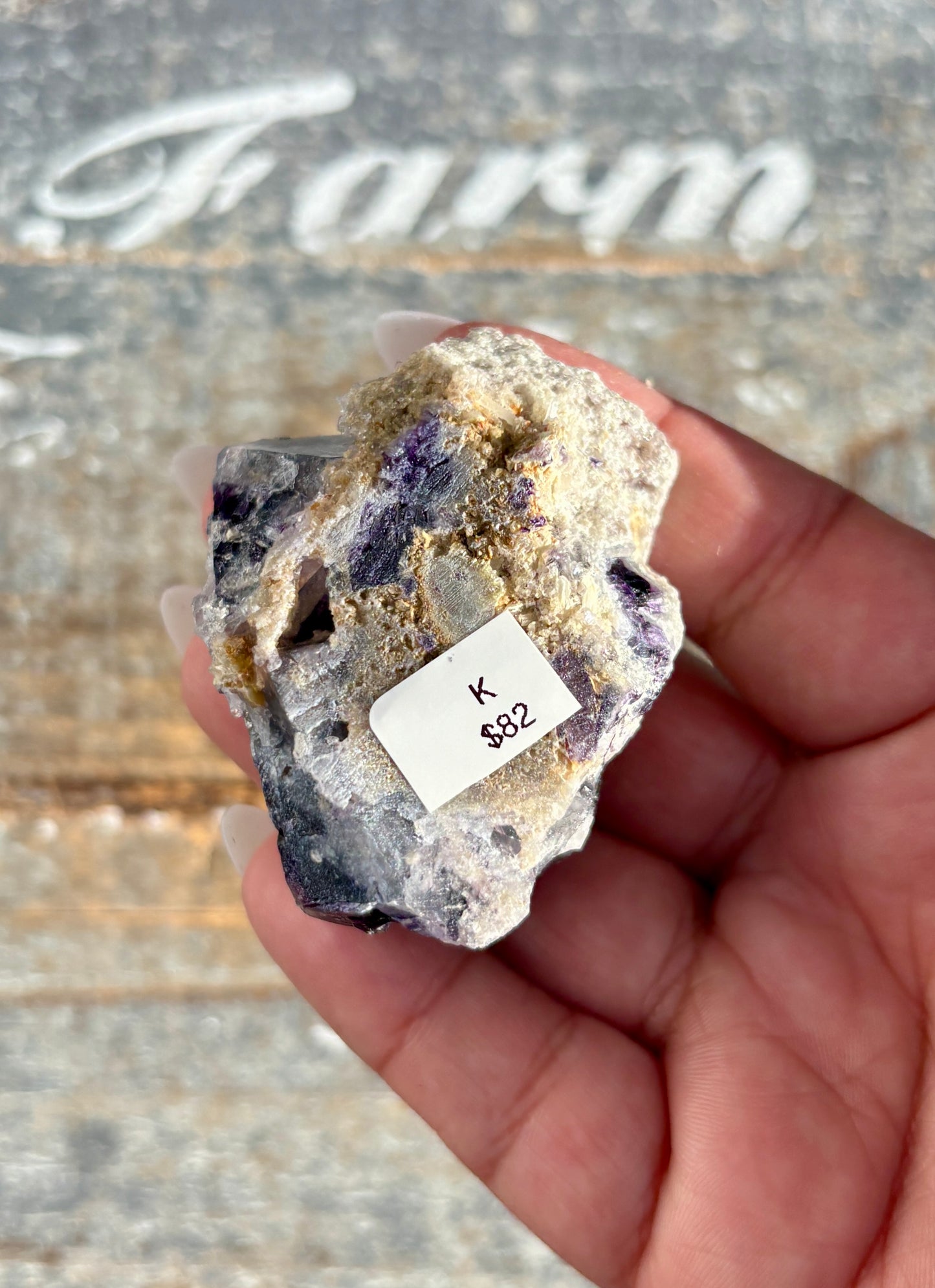 Gorgeous Yindu Fluorite with Pyrite Specimen from Mongolia | Opt K
