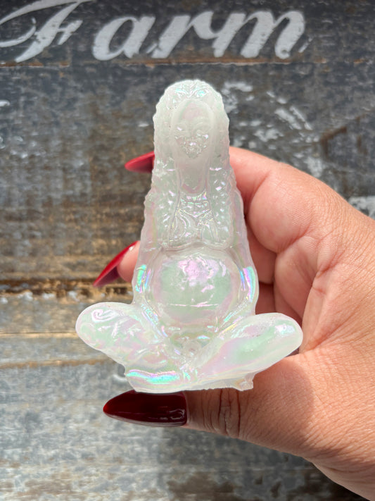 Gorgeous Angel Aura *RESIN* Mother Earth Carving