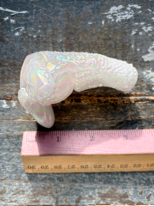 Gorgeous Angel Aura *RESIN* Mother Earth Carving