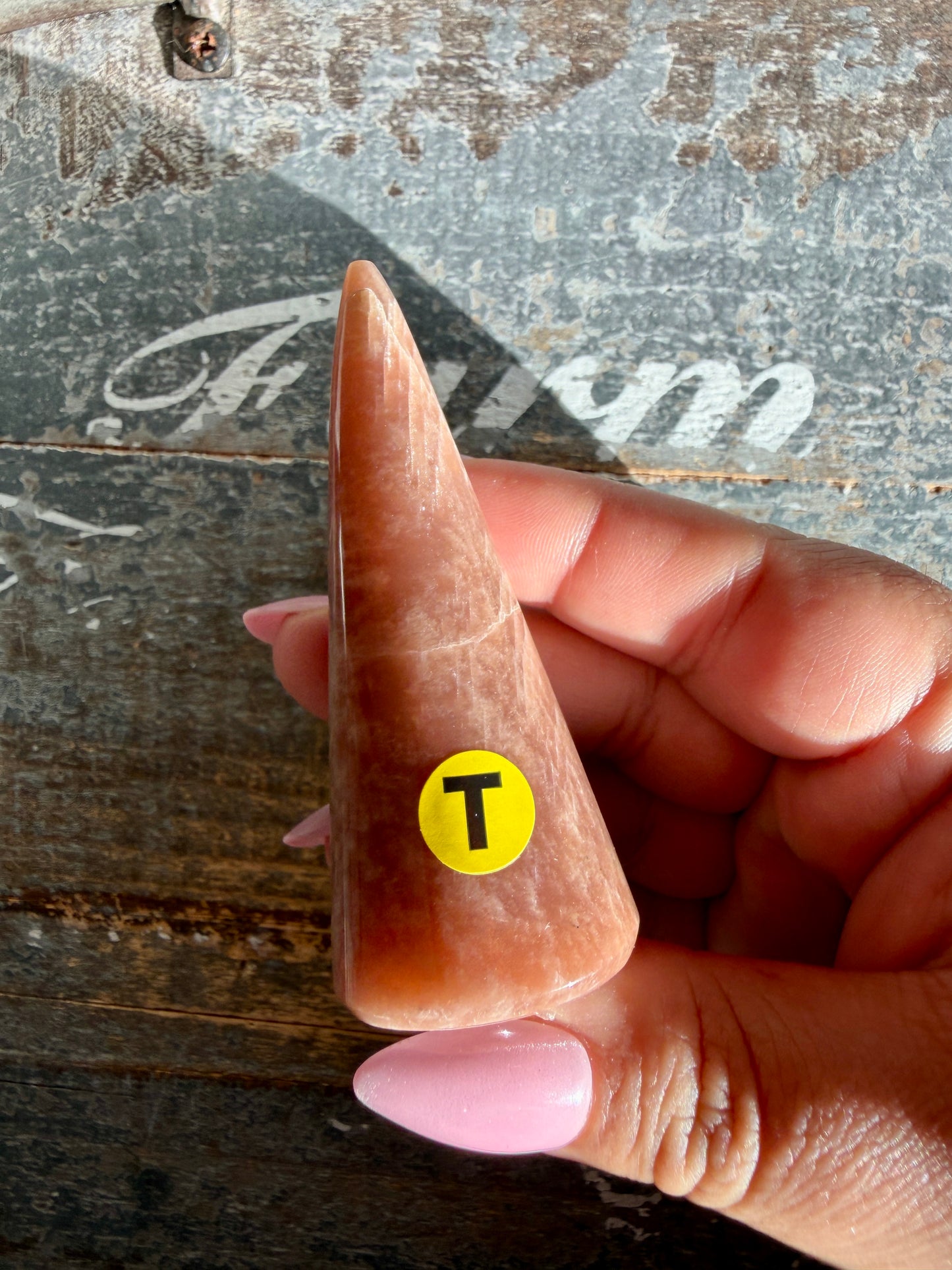 Gorgeous Rose Gold Moonstone Ring Holder | Opt T