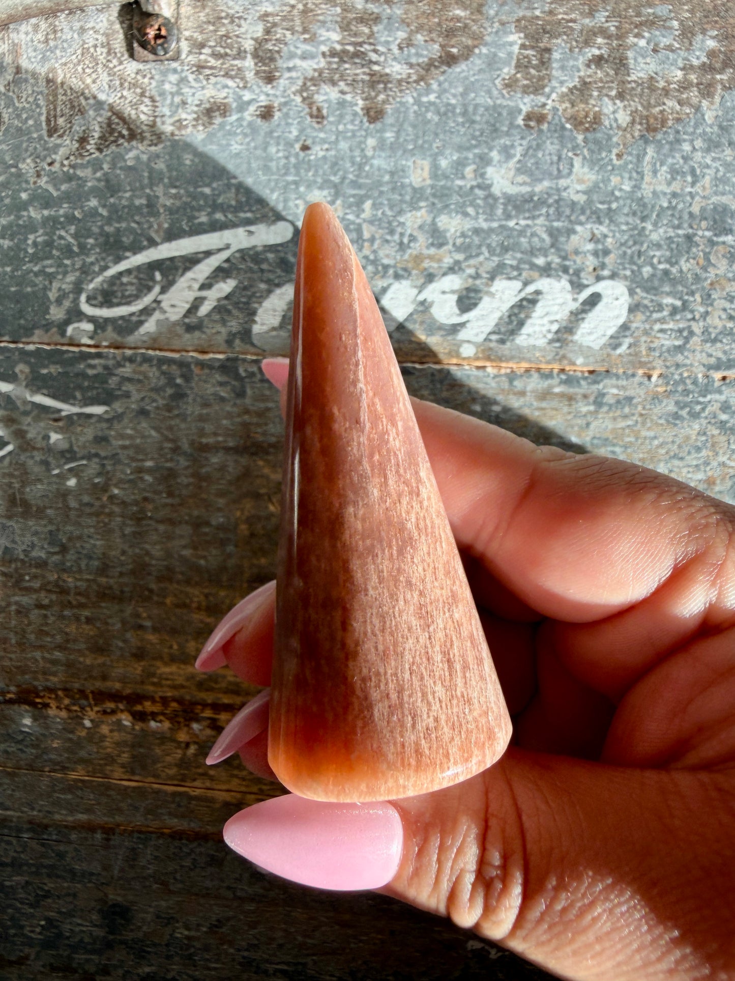 Gorgeous Rose Gold Moonstone Ring Holder | Opt T