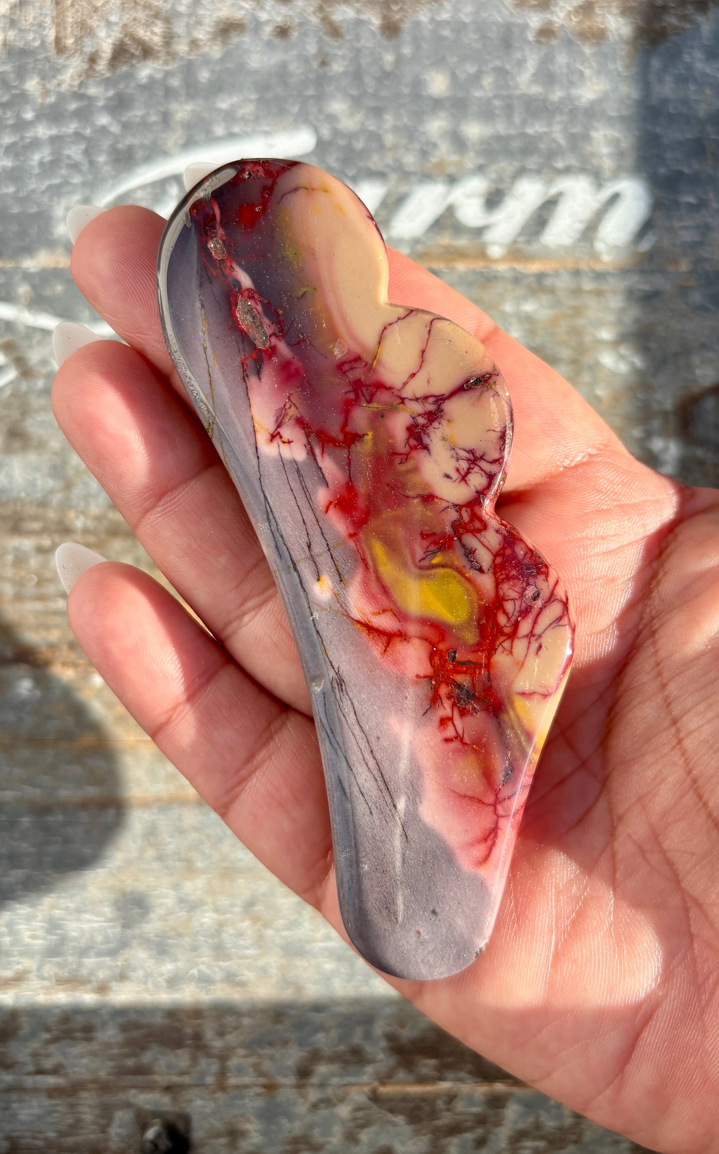 Gorgeous Mookaite Gua Sha | Opt X