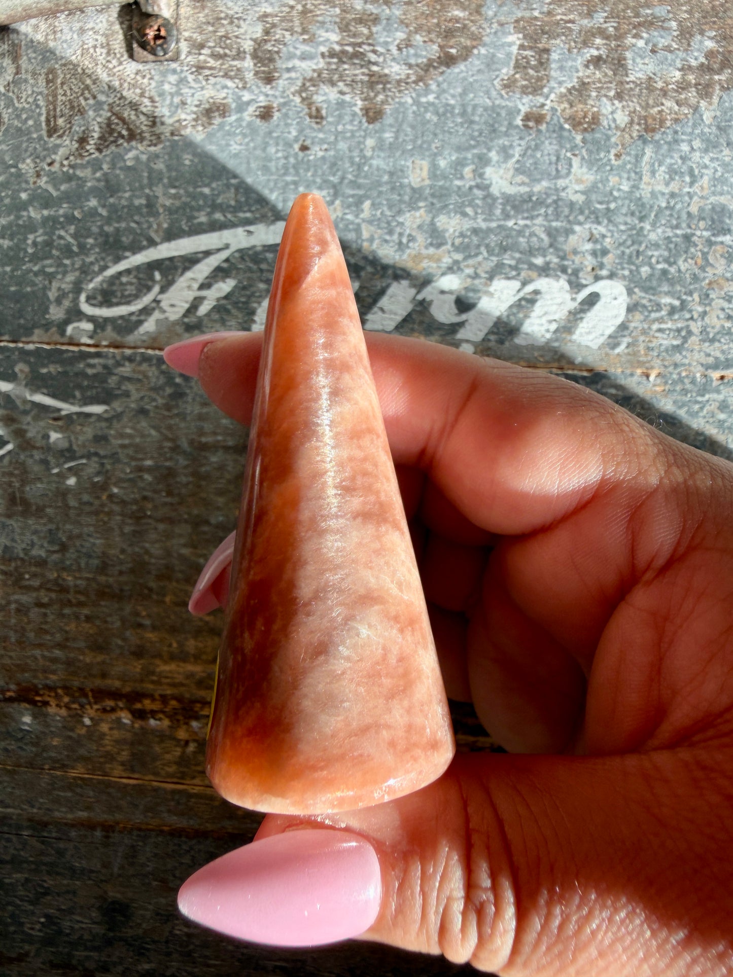 Gorgeous Rose Gold Moonstone Ring Holder | Opt S