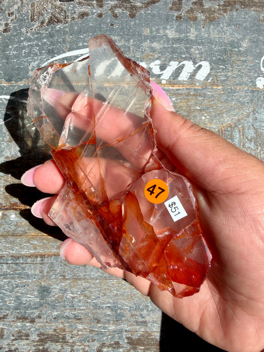 Gorgeous Fire Quartz Slab | Opt 47
