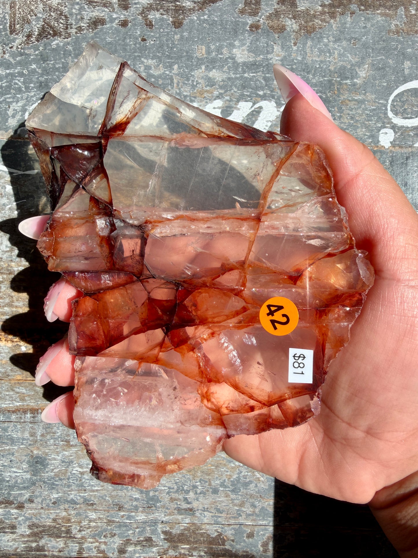 Gorgeous Fire Quartz Slab | Opt 42