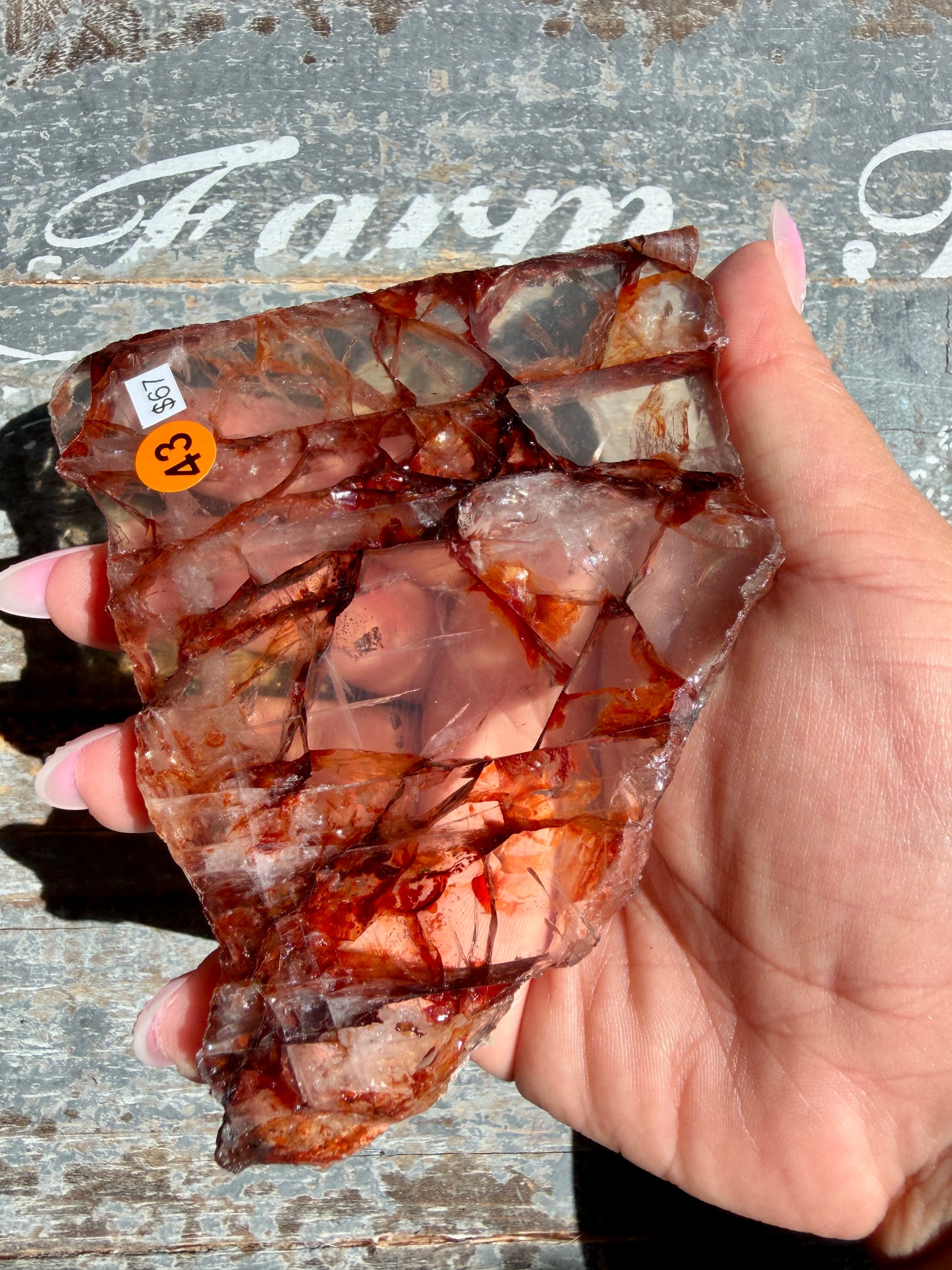 Gorgeous Fire Quartz Slab | Opt 43