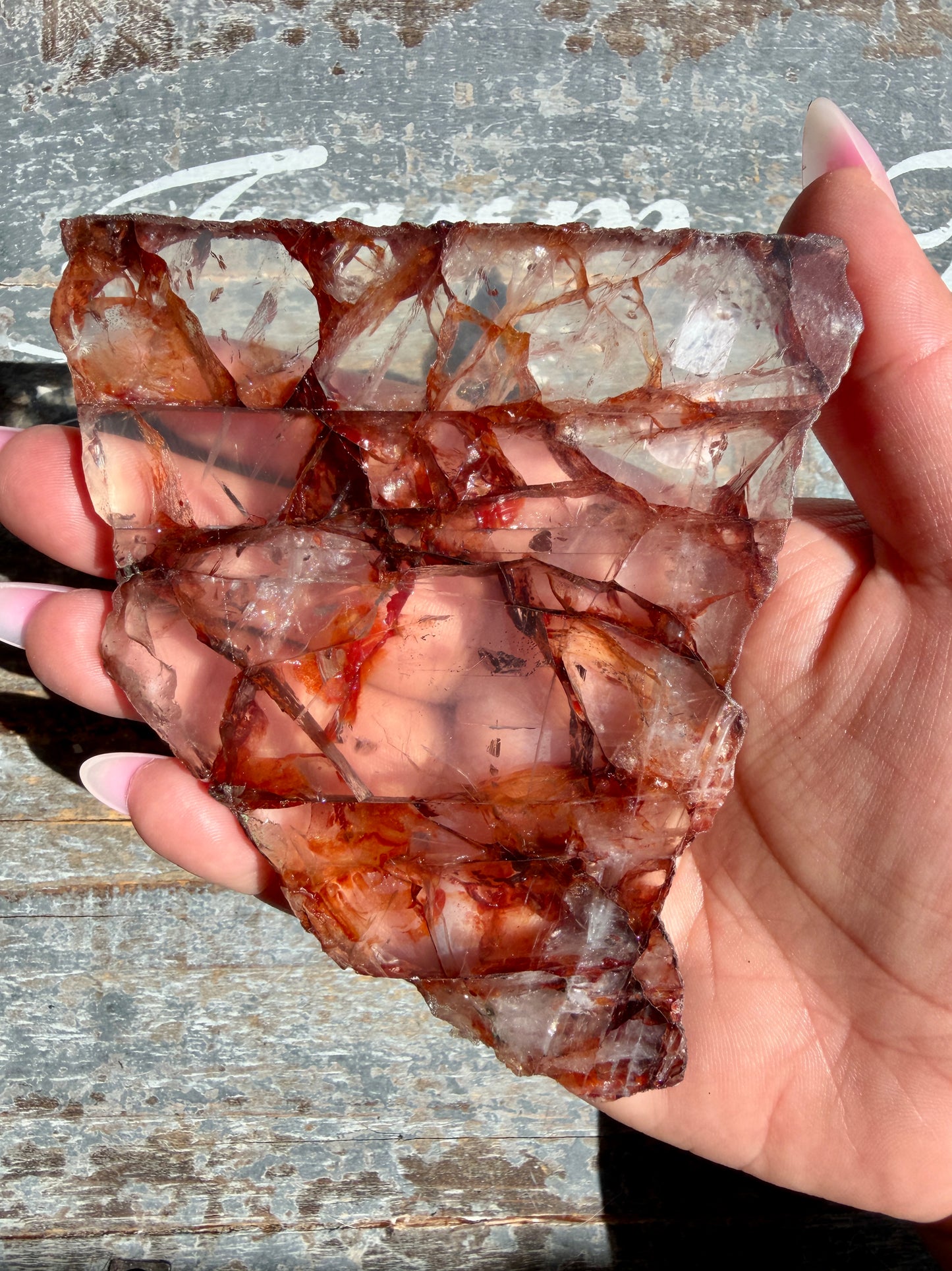 Gorgeous Fire Quartz Slab | Opt 43