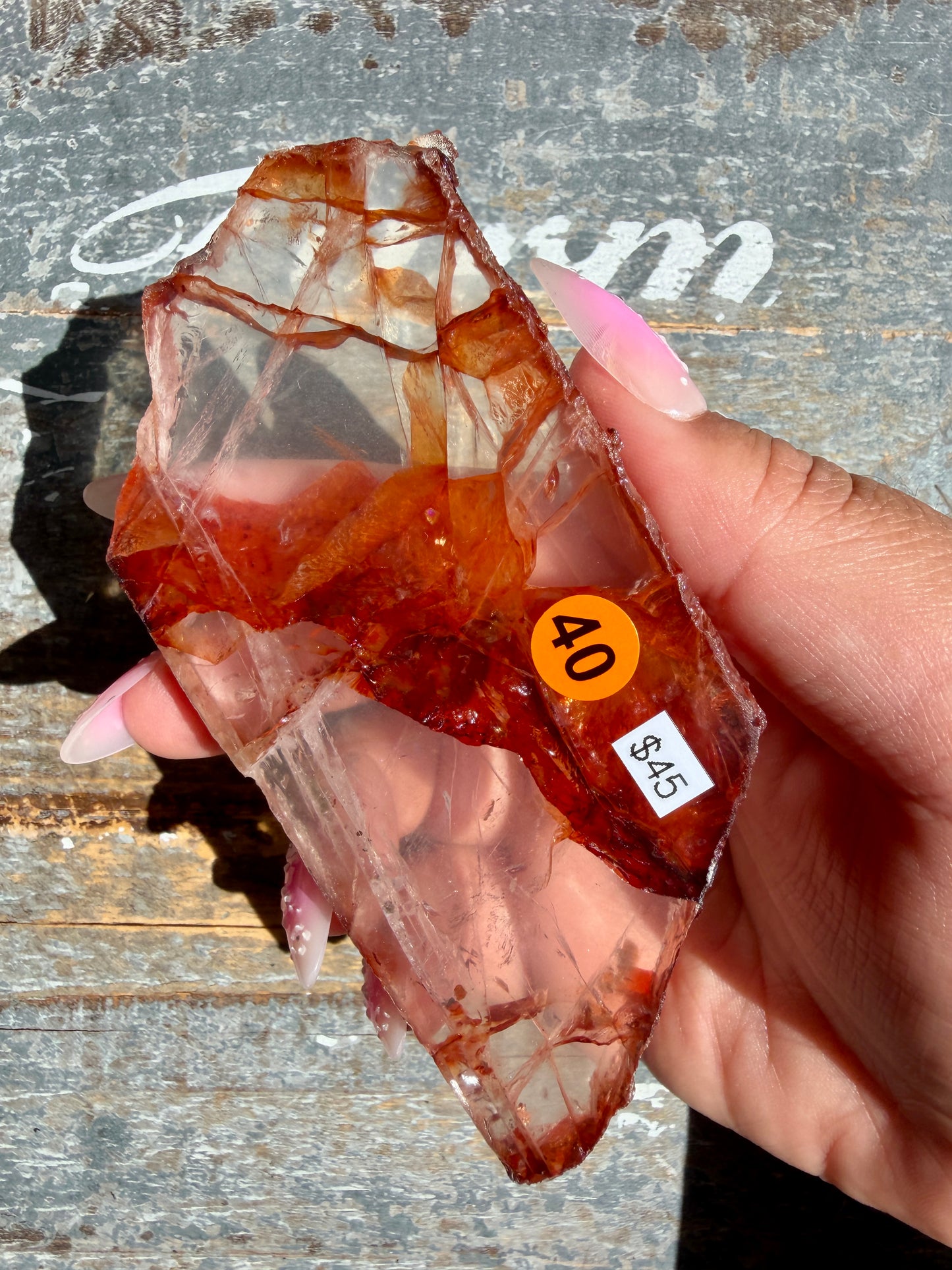 Gorgeous Fire Quartz Slab | Opt 40