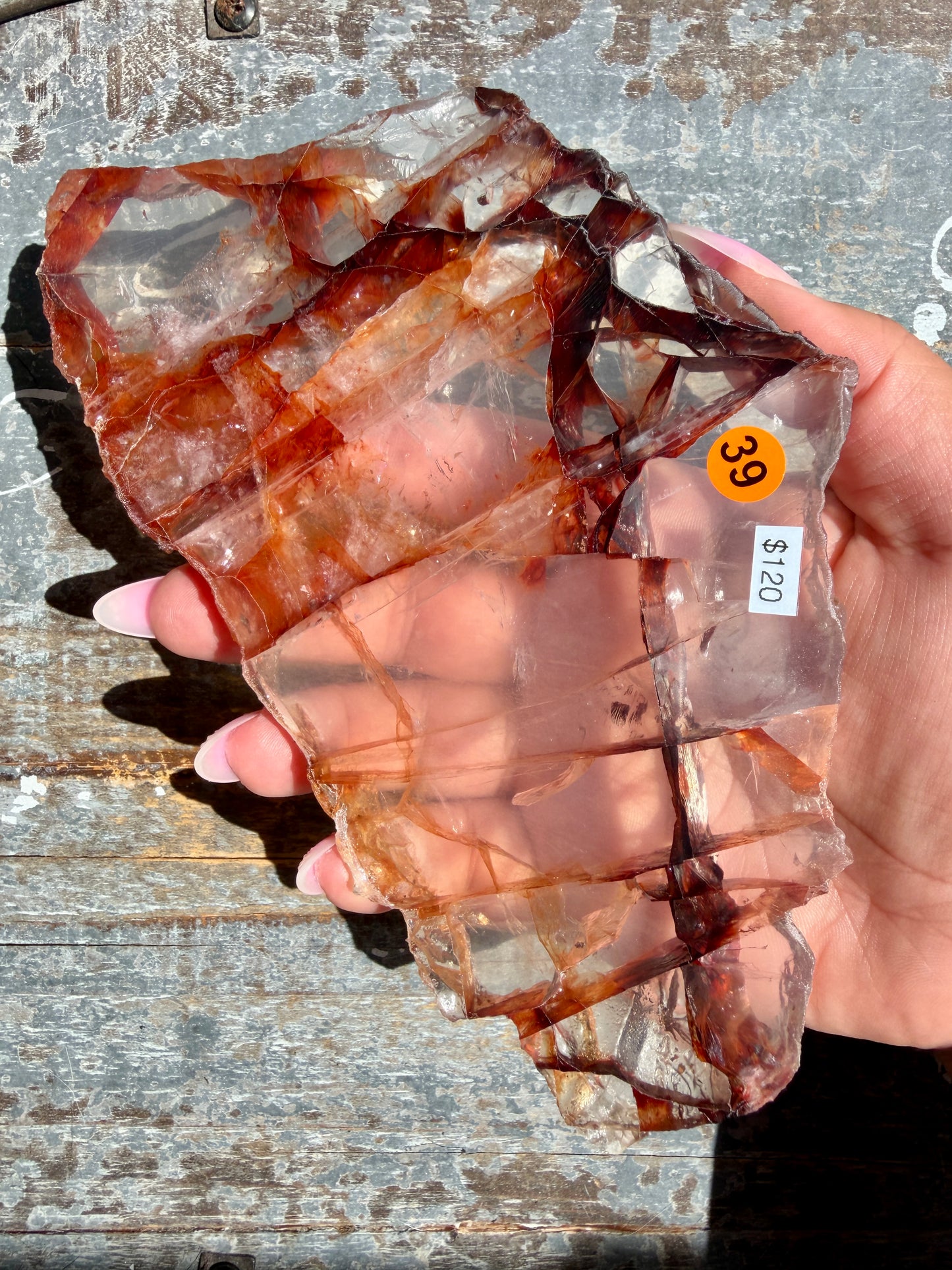 Gorgeous Fire Quartz Slab | Opt 39
