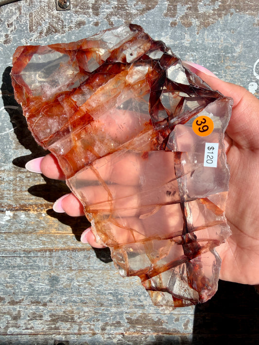Gorgeous Fire Quartz Slab | Opt 39