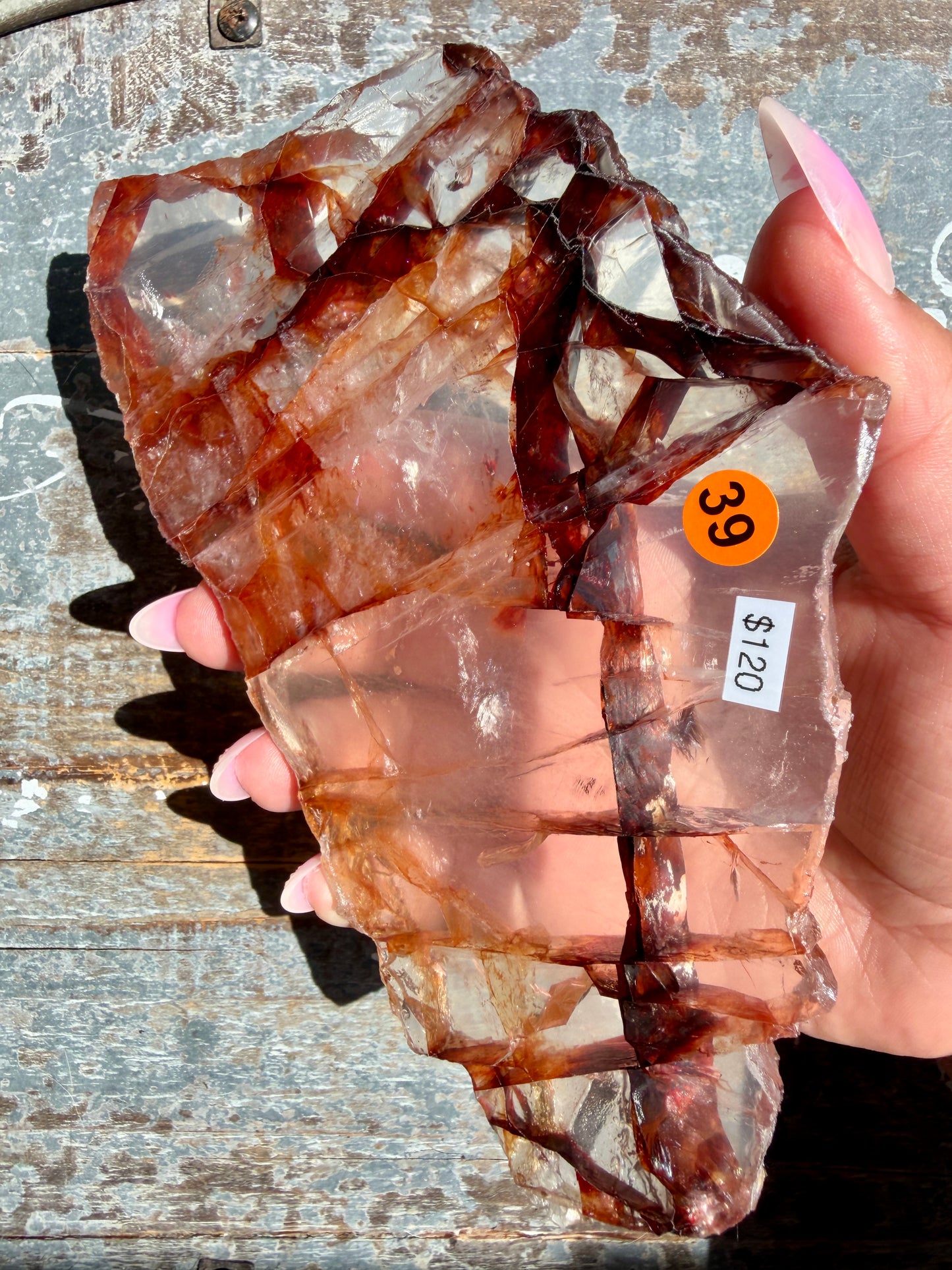 Gorgeous Fire Quartz Slab | Opt 39