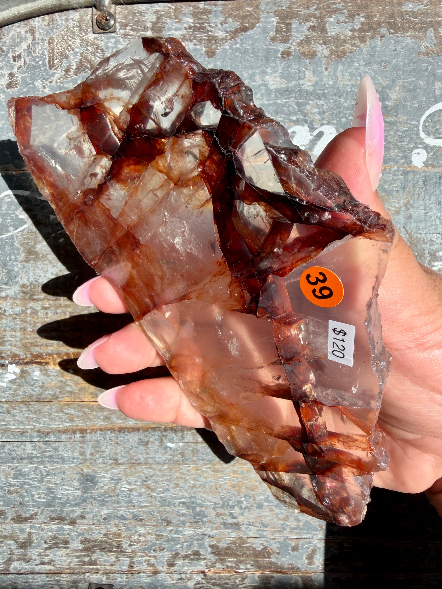 Gorgeous Fire Quartz Slab | Opt 39