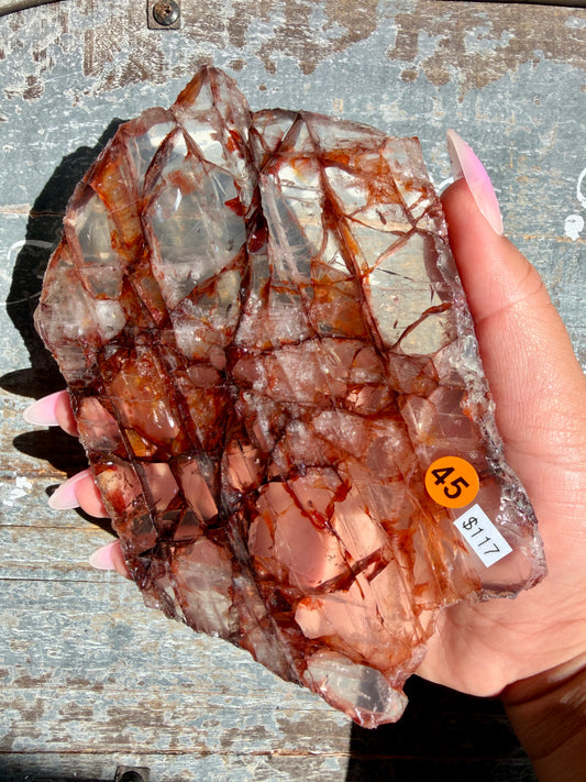 Gorgeous Fire Quartz Slab | Opt 45