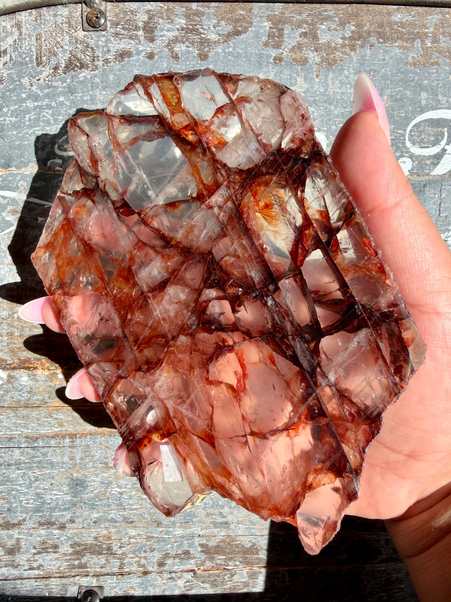 Gorgeous Fire Quartz Slab | Opt 45