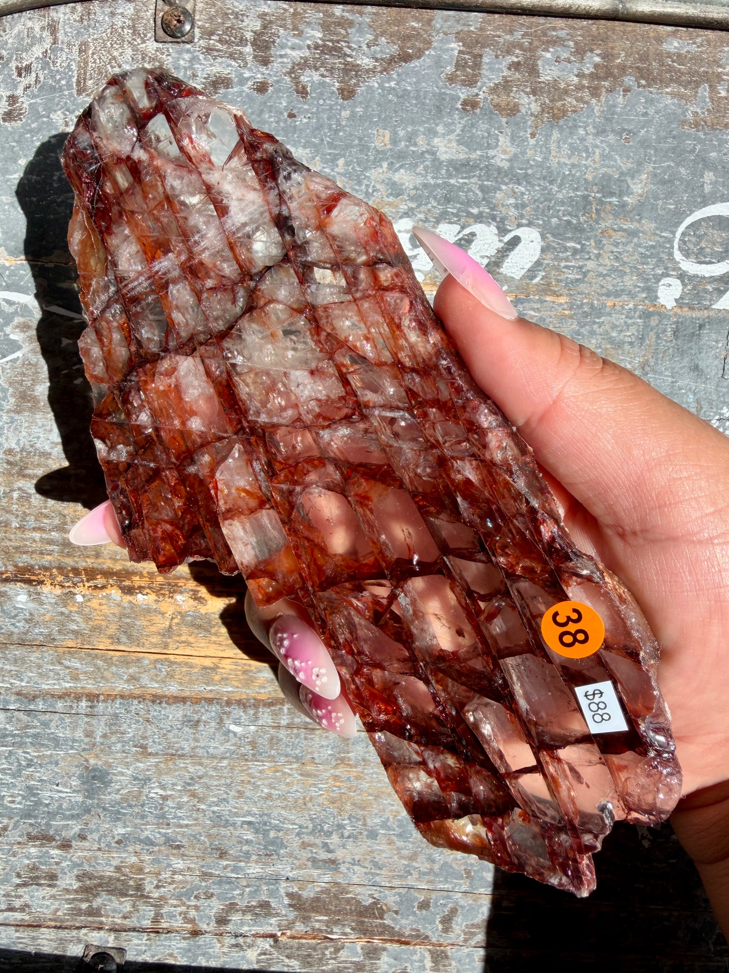 Gorgeous Fire Quartz Slab | Opt 38
