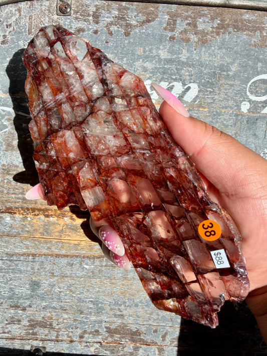 Gorgeous Fire Quartz Slab | Opt 38