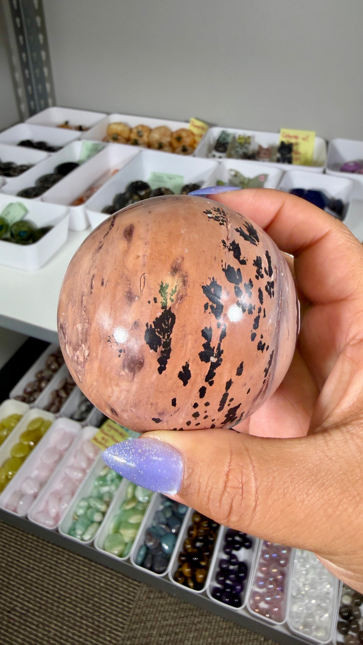 Gorgeous Picture Jasper Sphere | Opt 12 (last one)