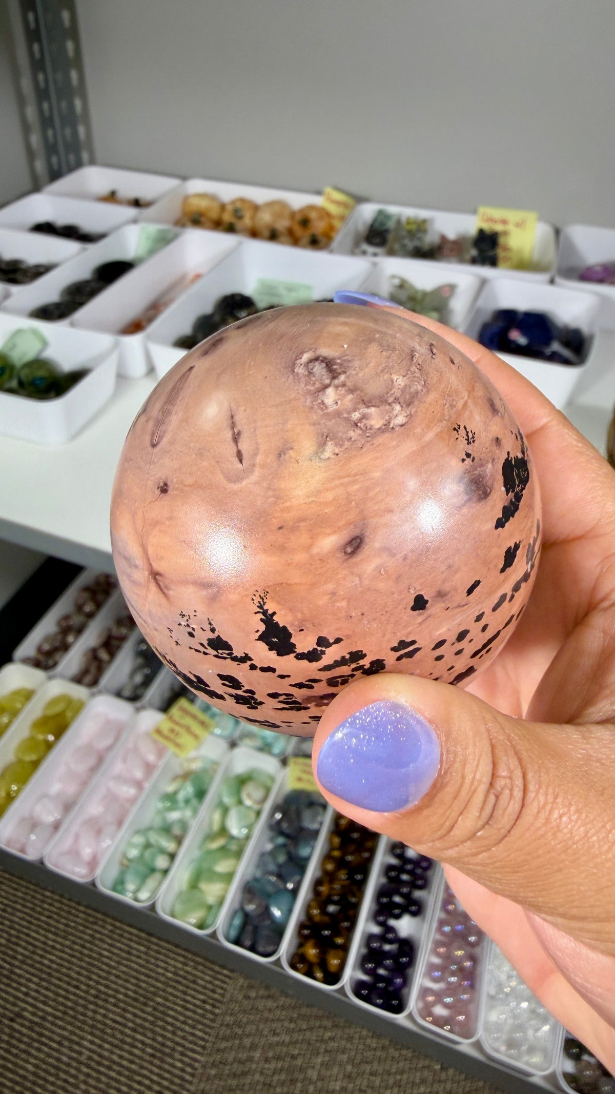 Gorgeous Picture Jasper Sphere | Opt 12 (last one)