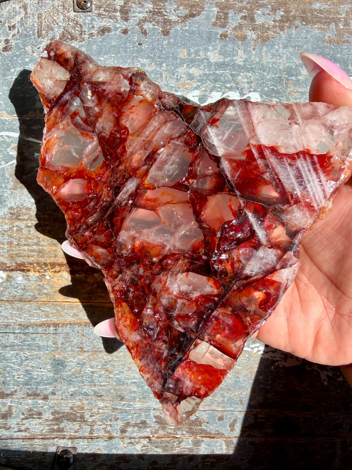 Gorgeous Fire Quartz Slab | Opt 37
