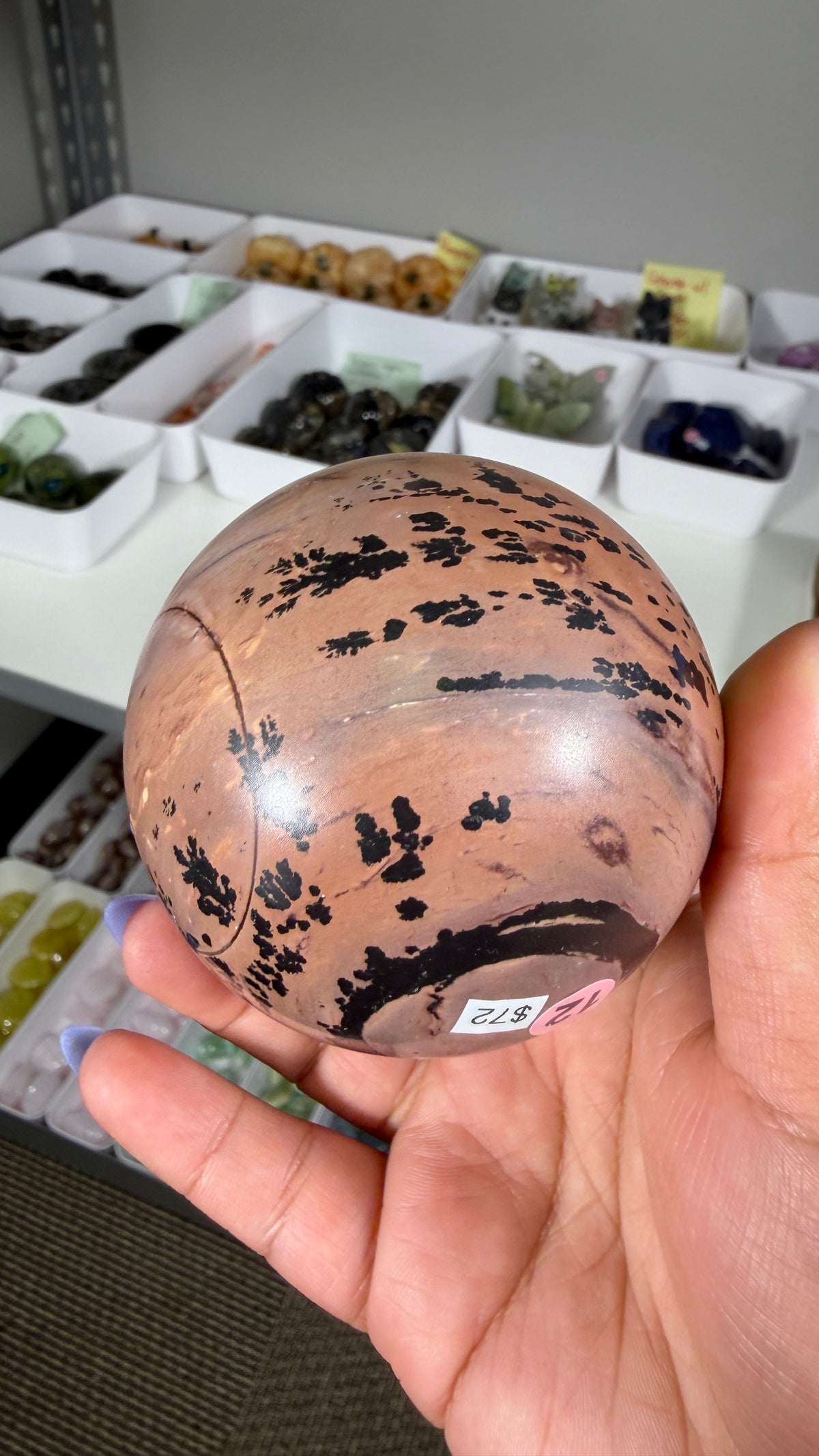 Gorgeous Picture Jasper Sphere | Opt 12 (last one)