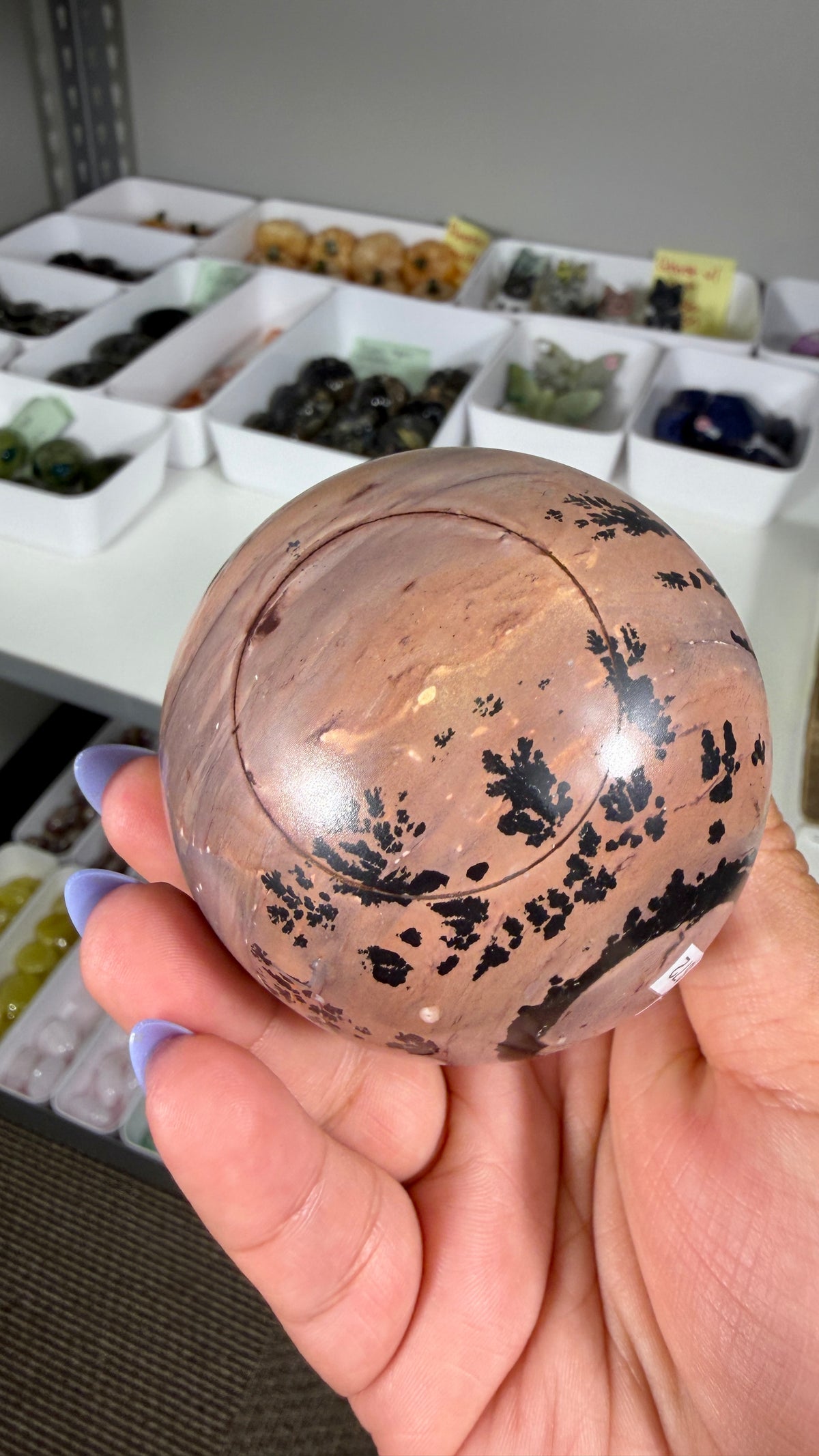 Gorgeous Picture Jasper Sphere | Opt 12 (last one)
