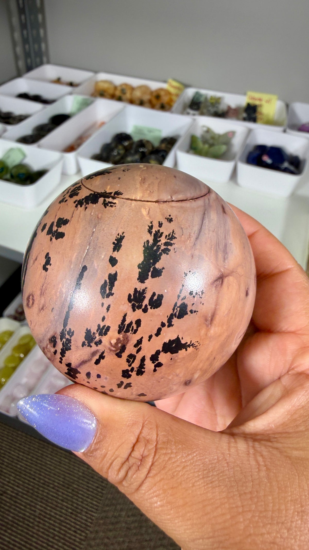 Gorgeous Picture Jasper Sphere | Opt 12 (last one)