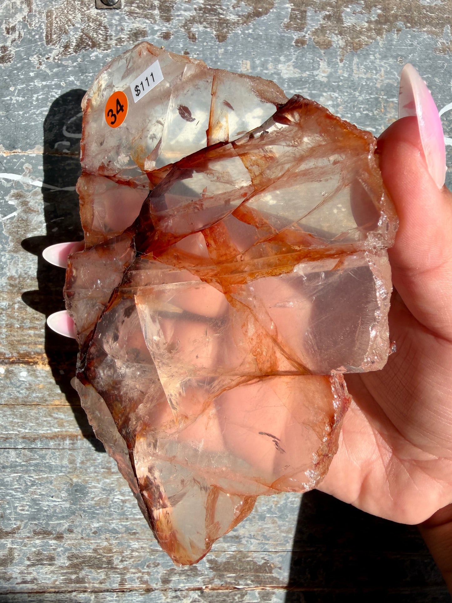 Gorgeous Fire Quartz Slab | Opt 34