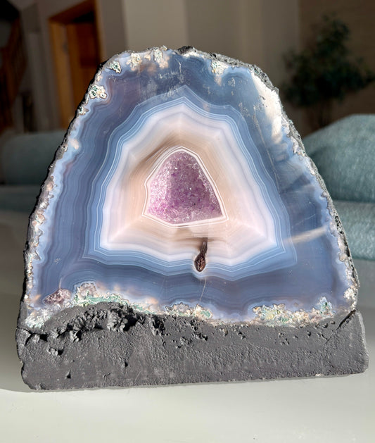 Gorgeous Amethyst Cathedral with Banding from Brazil | Opt 1